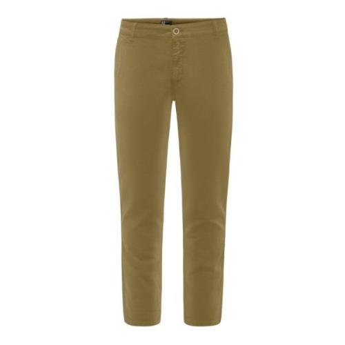 Trendy Slim Fit Chino Broek BomBoogie , Beige , Heren