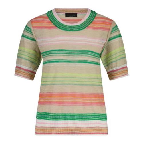 T-Shirts Roberto Collina , Multicolor , Dames