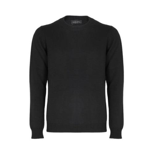 Roberto Collina Sweaters Black Roberto Collina , Black , Heren