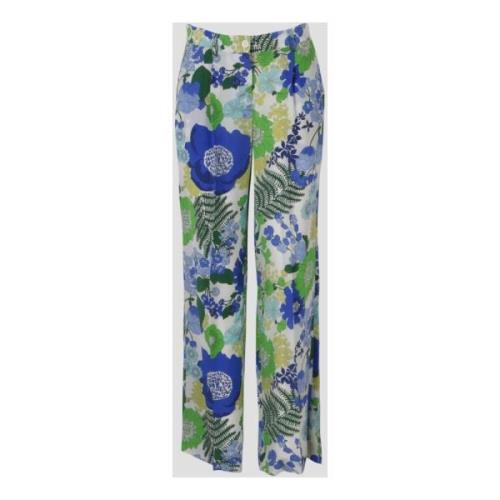 Wide Trousers P.a.r.o.s.h. , Blue , Dames