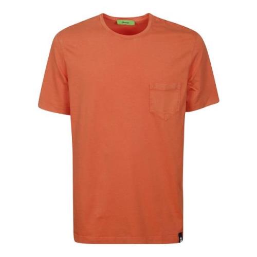 T-Shirts Drumohr , Orange , Heren