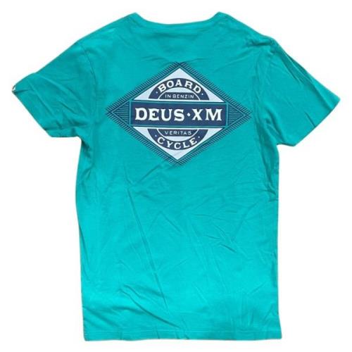 Te goed lagune t-shirt Deus Ex Machina , Blue , Heren
