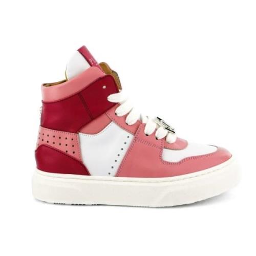 Hoge sneakers Philipp Plein , Pink , Dames