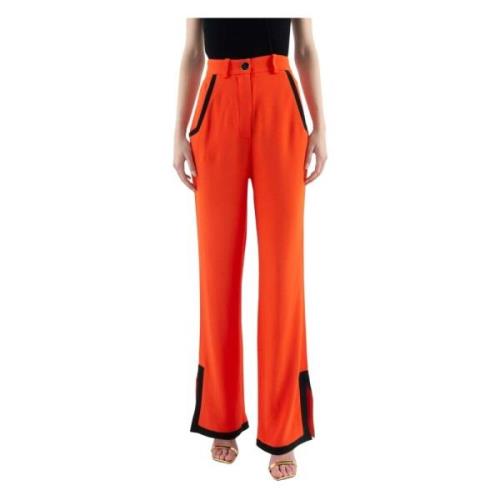 Suit Trousers Rowen Rose , Orange , Dames