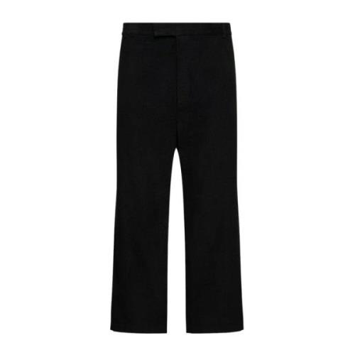 Straight Trousers Thom Browne , Black , Heren