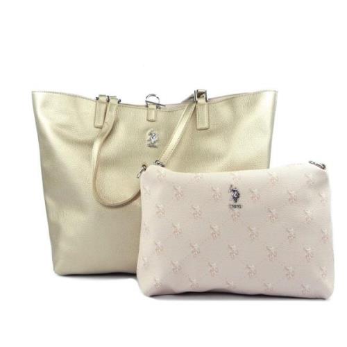 Tote Bags U.s. Polo Assn. , Pink , Dames