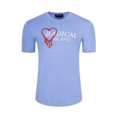 T-Shirt Lucio Milano | Blue Radical , Blue , Heren