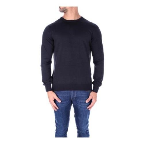 Zwarte Sweaters Tagliatore , Black , Heren