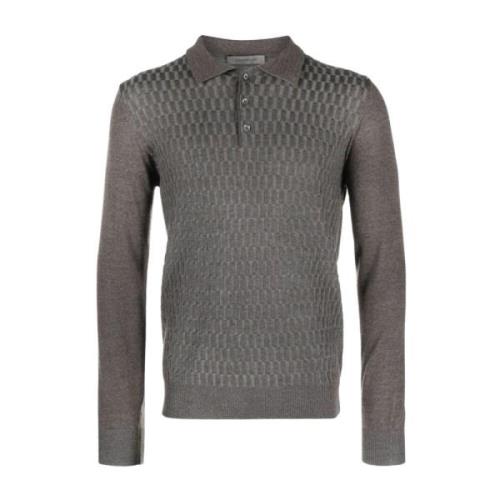 Polo Shirts Corneliani , Gray , Heren