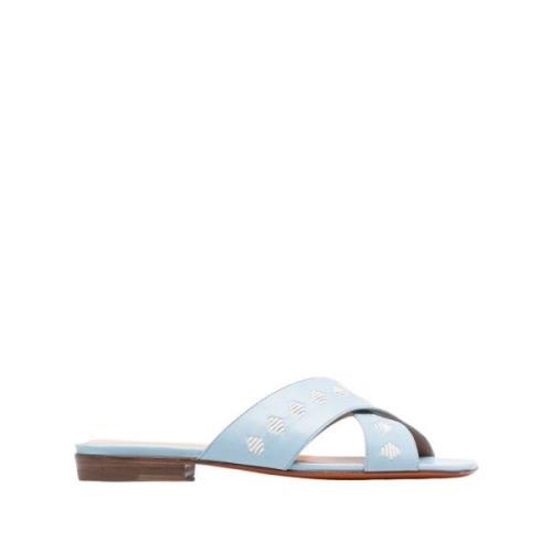 Sandalen met Kruisbandjes Santoni , Blue , Dames