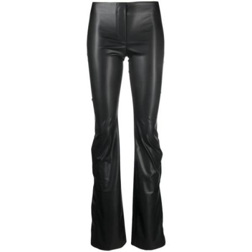 Leather Trousers Coperni , Black , Dames