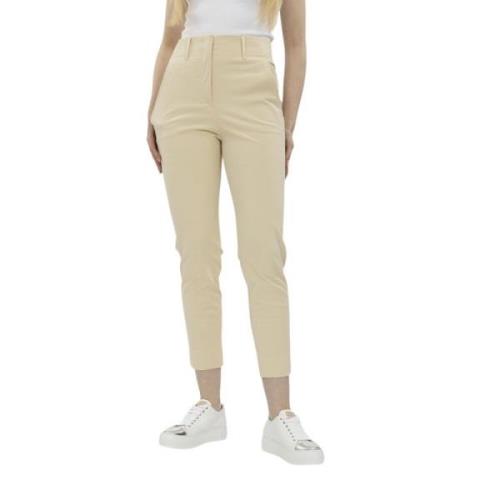 Leather Trousers Incotex , Beige , Dames
