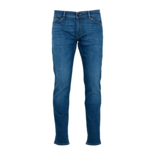 Slim-fit Jeans PT Torino , Blue , Heren