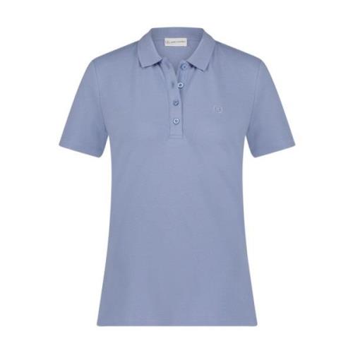 Organisch Katoenen Polo Shirt | Siel Jane Lushka , Blue , Dames