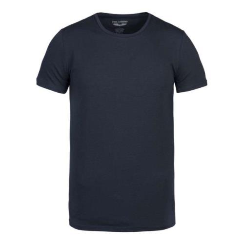Kortemouw R-Neck Basic T-Shirt PME Legend , Blue , Heren