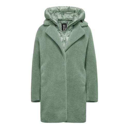 Parkas BomBoogie , Green , Dames