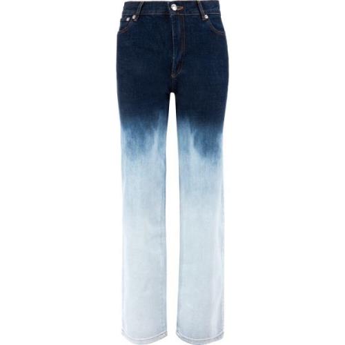 Rechte spijkerbroek A.p.c. , Blue , Dames