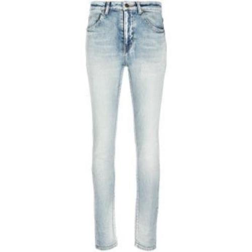 Modieuze Skinny Jeans Saint Laurent , Blue , Dames