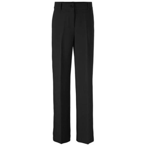 Suit Trousers Modström , Black , Dames
