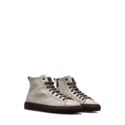 Artistieke Herten en Nebula Dames Sneakers Doucal's , Beige , Dames