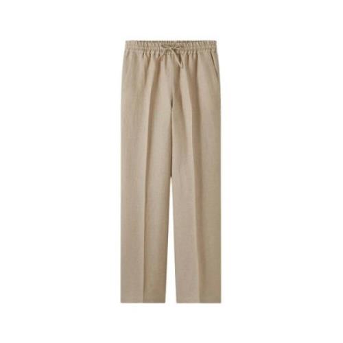 Rechte broek A.p.c. , Beige , Dames