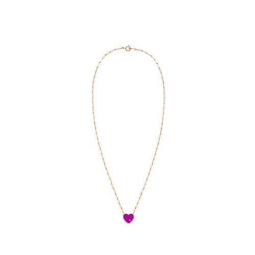 Necklaces Yvonne Leon , Purple , Dames