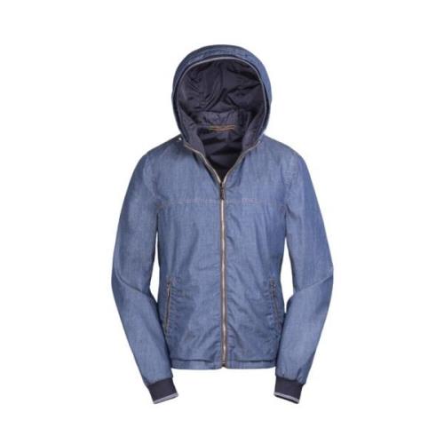 Bomber Jackets Moorer , Blue , Heren