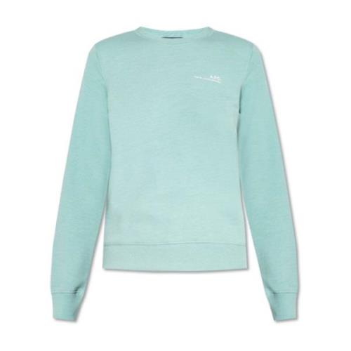 Sweatshirt A.p.c. , Blue , Dames