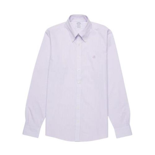 Shirts Brooks Brothers , Purple , Heren