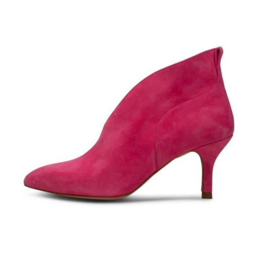 Fuchsia Suède Valentine Hak Shoe the Bear , Pink , Dames