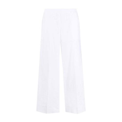 Witte Broderie-Anglaise Broek P.a.r.o.s.h. , White , Dames