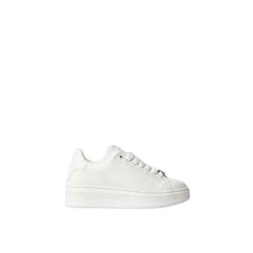 Veters Ecopelle Sneakers voor Verslaafden Gaëlle Paris , White , Dames