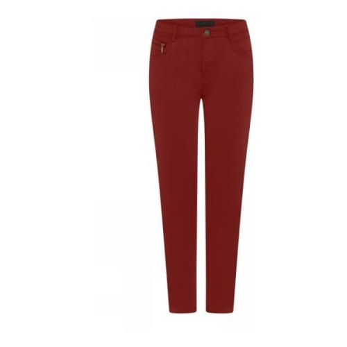 Slim-fit jeans C.Ro , Red , Dames