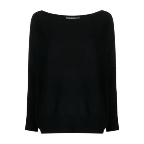 Round-neck Knitwear D.Exterior , Black , Dames