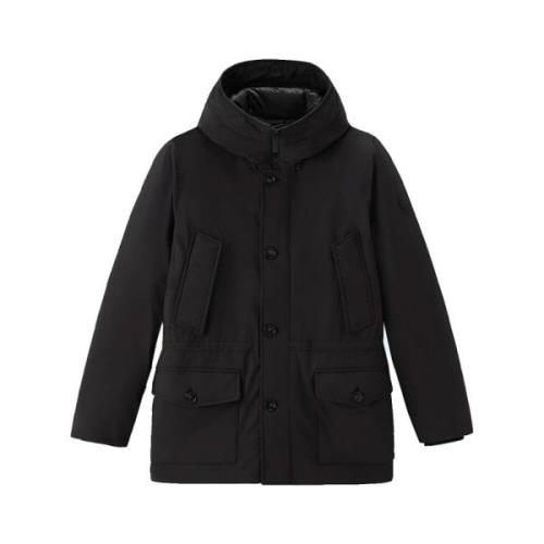 Heren Arctic Stretch Dons Parka Woolrich , Black , Heren