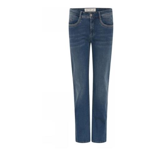 Straight Jeans C.Ro , Blue , Dames