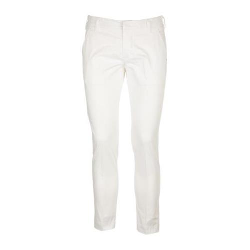 Slim-fit Trousers Entre amis , White , Heren