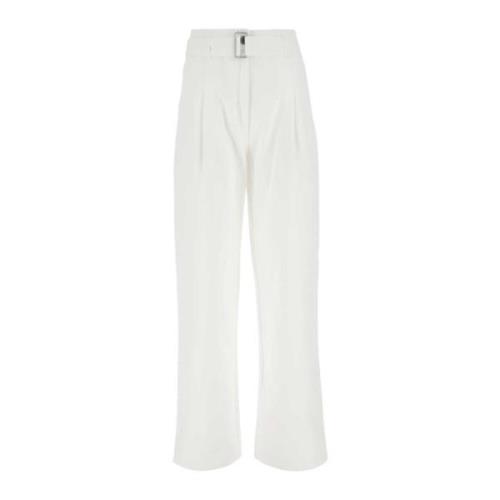 Witte katoenen broek Philosophy di Lorenzo Serafini , White , Dames