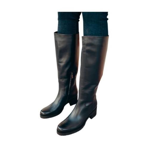 Statement Bikerlaarzen Santoni , Blue , Dames