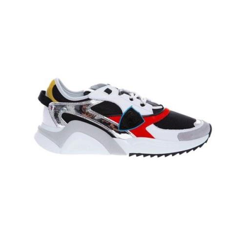 Lage Top Sneaker - Abstract Patroon Ontwerp Philippe Model , Red , Her...