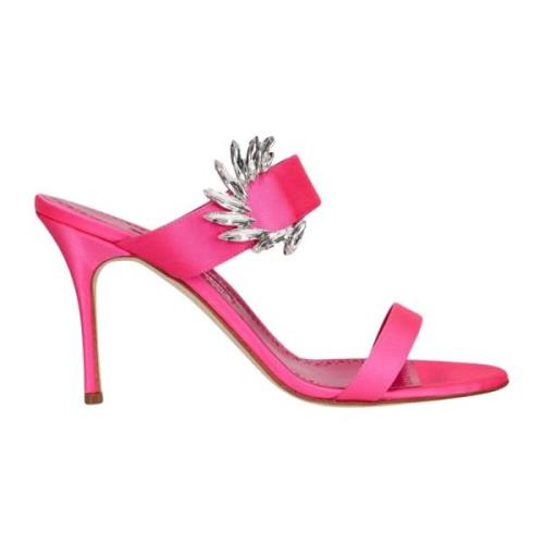 Shoes Manolo Blahnik , Pink , Dames