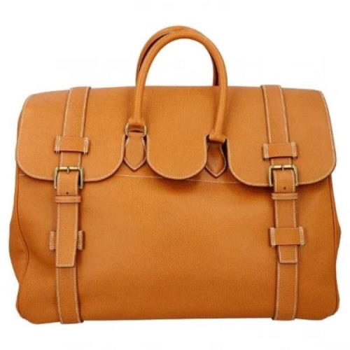 Tweedehands weekendtas Hermès Vintage , Brown , Dames