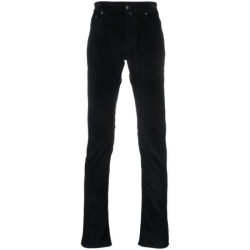 Bard Corduroy Broek, Slim-fit Jeans Jacob Cohën , Blue , Heren