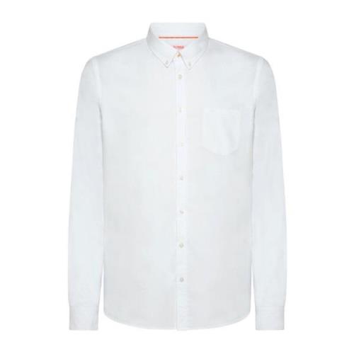 Stijlvolle Formele Overhemd voor Mannen Sun68 , White , Heren