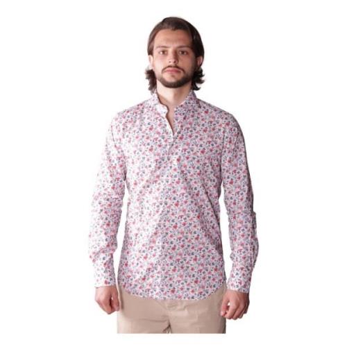 Heritage print shirt Xacus , Pink , Heren