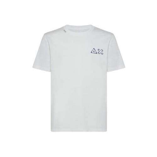 Stijlvolle T-shirts voor dagelijks gebruik Sun68 , White , Heren