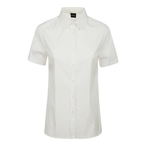 Klassiek Wit Katoenen Overhemd Aspesi , White , Dames