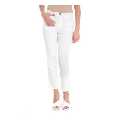 Slim-fit broek Fay , White , Dames