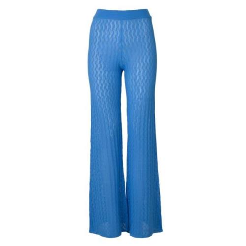 Wide Trousers Dodo BAR OR , Blue , Dames