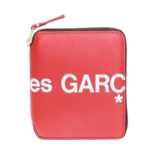 Logo-gedrukte portemonnee Comme des Garçons , Red , Unisex